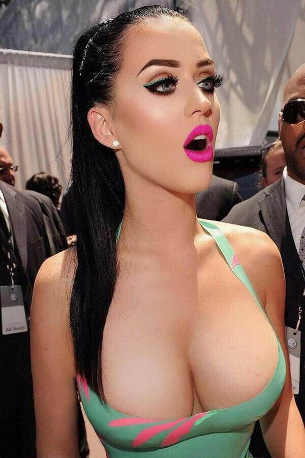 Champagne reccomend katy perry tits