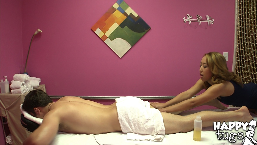 Asian massage white