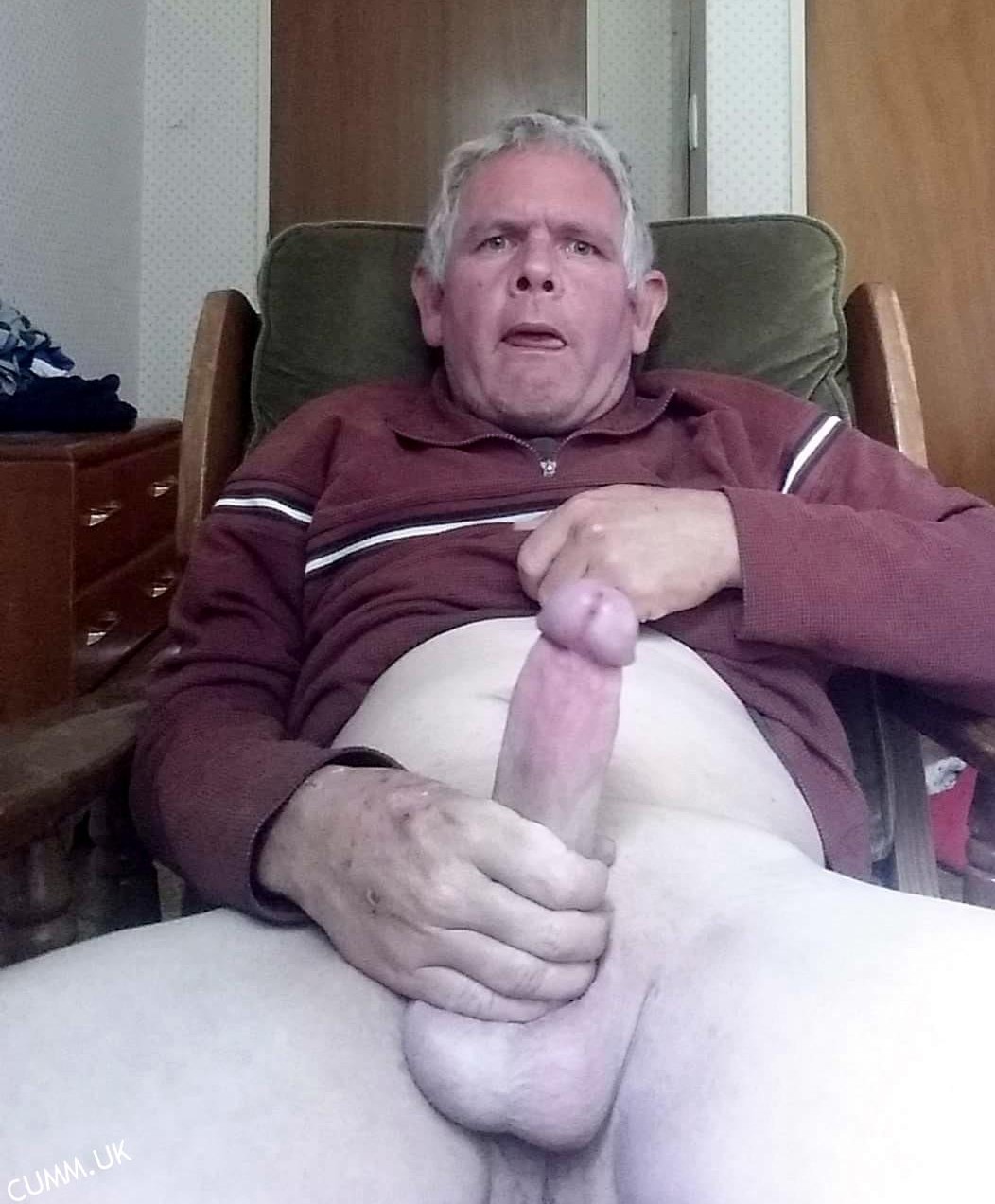 Old man huge dick