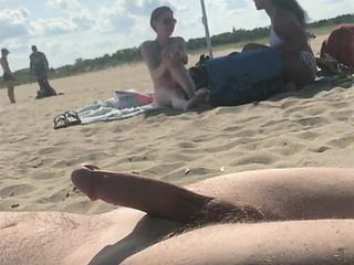 Small ass naked masturbate dick on beach