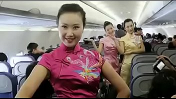 best of Attendant gif flight Asian fucking